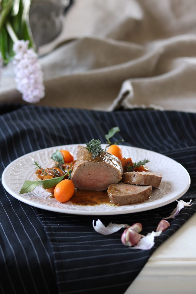 filetto ai mandarini cinesi