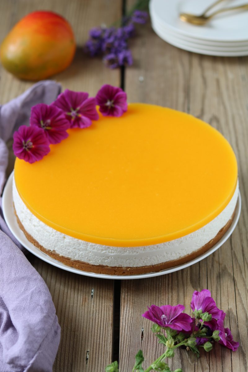 cheese cake mango e lavanda