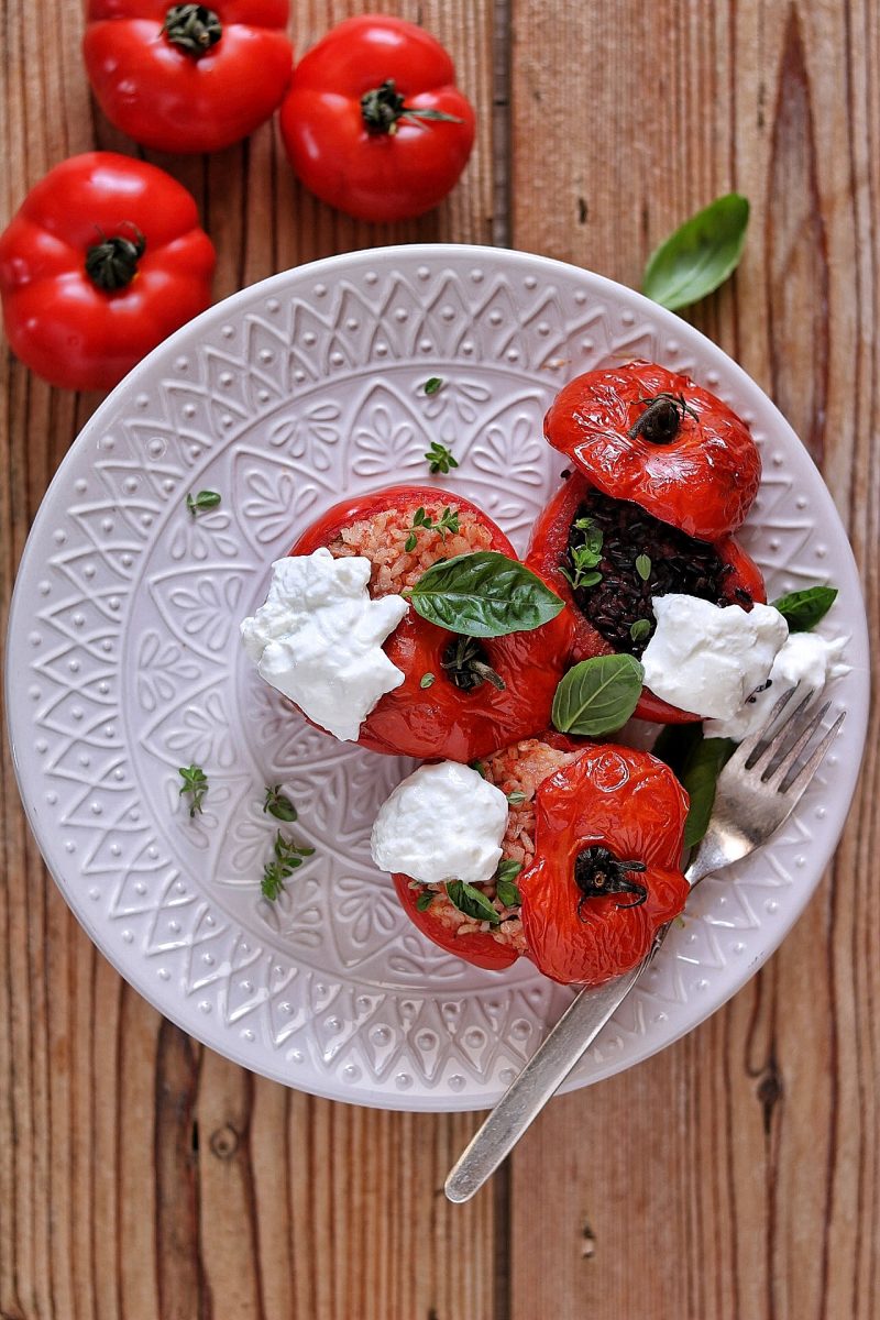 pomodori ripieni di riso